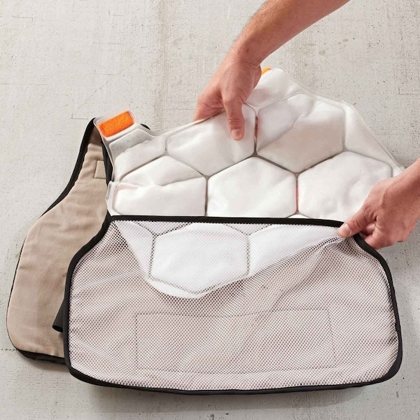 Ergodyne Rechargeable Phase Change Ice Packs for Cooling Vest, S/M 6220 - main